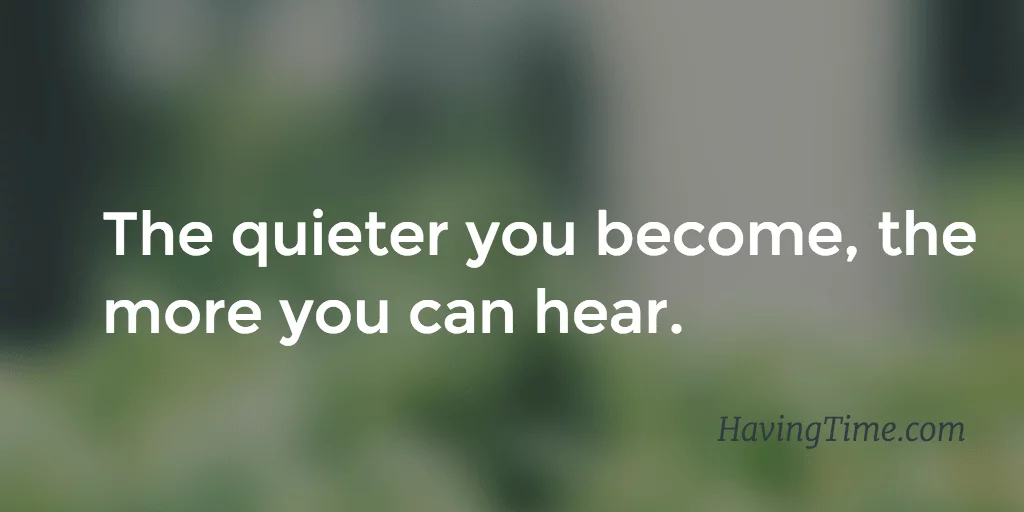 quiet your mind quotes