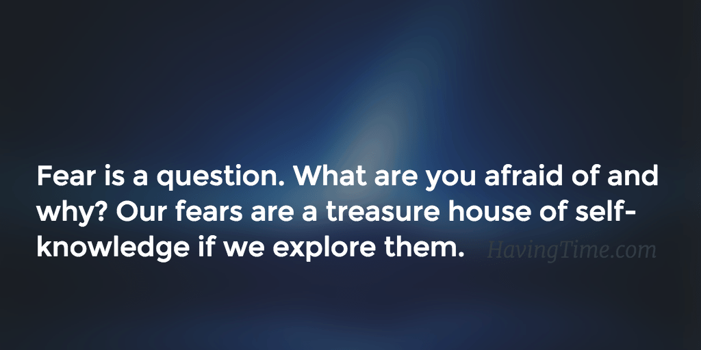 quote about fear