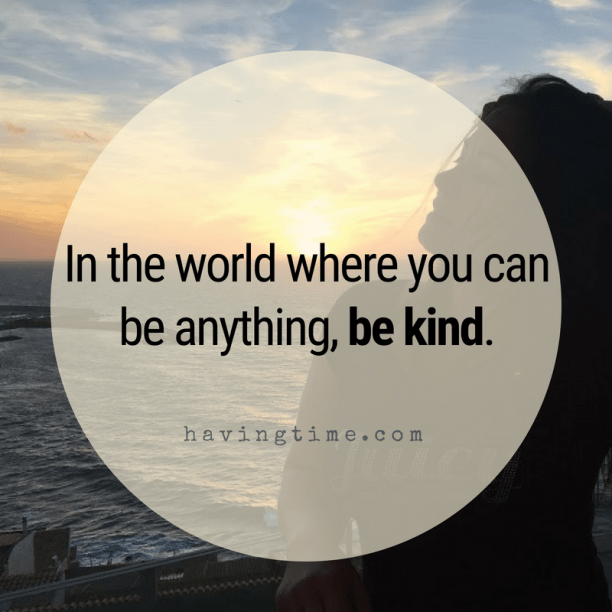 Be the good in the world