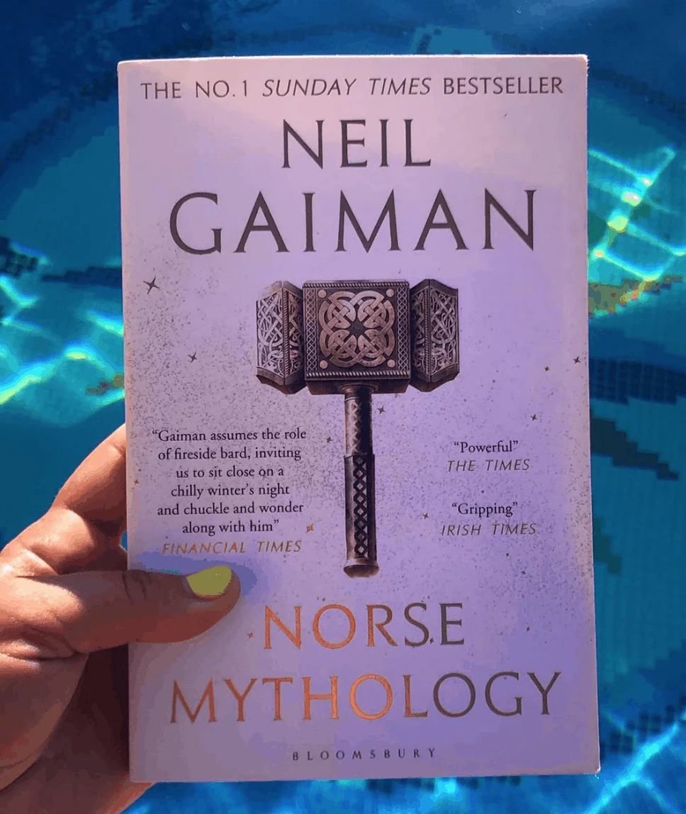 when bored read norse mythology by Neil Gaiman